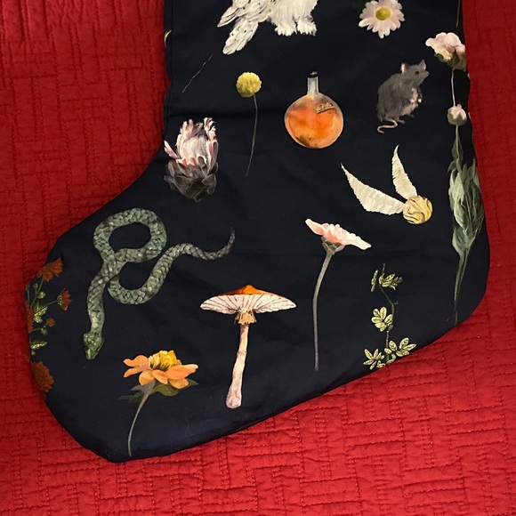 Pottery Barn Wizarding World Harry Potter Herbology Stocking with Owl Design NWT - Picture 10 of 14